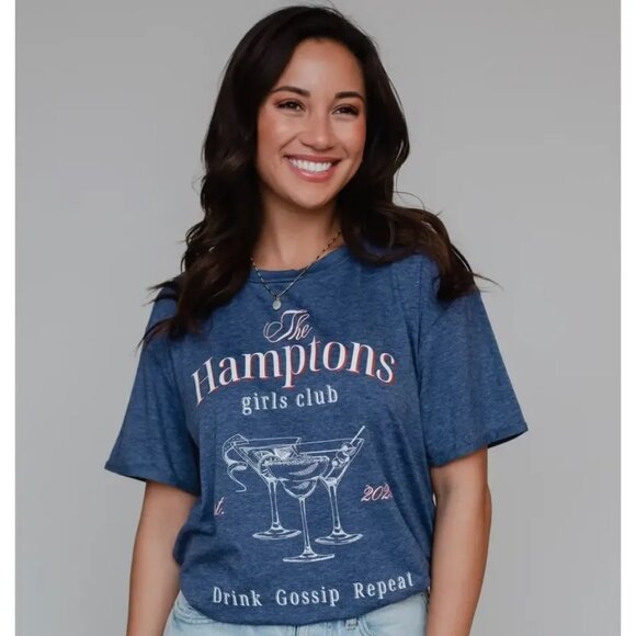 ($12) Hamptons Girls Club Tee - Picture 2 of 5